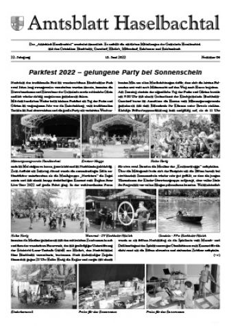 Amtsblatt Haselbachtal 06/2022