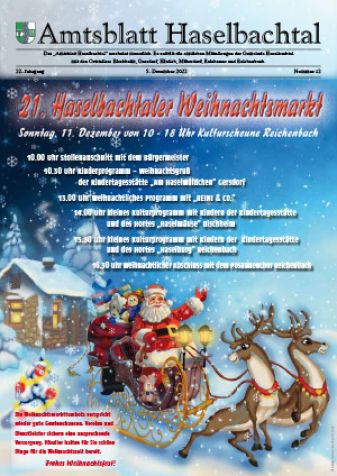 Amtsblatt Haselbachtal 12/2022
