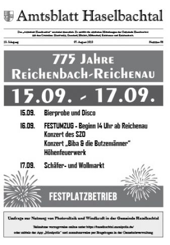 Amtsblatt Haselbachtal 08/2023