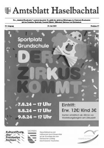 Amtsblatt Haselbachtal 07/2024