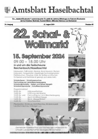 Amtsblatt Haselbachtal 08/2024